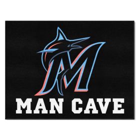 MLB - Miami Marlins Man Cave All-Star Mat 33.75"x42.5"