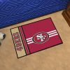 NFL - San Francisco 49ers Uniform Inspired Starter Rug 19"x30"