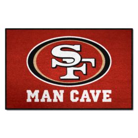 NFL - San Francisco 49ers Man Cave Starter Rug 19"x30"