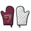 [Personalization Only] Official NFL Commanders Personalized Apron and BBQ Mitt Set