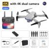 new K3 drone 4K HD dual camera foldable height keeps drone WiFi FPV 1080p real-time transmission RC Quadcopter toy PK sg906 pro