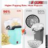 5 Core Popcorn Machine 16 Cup Capacity Hot Air Popper Mini Portable Tabletop Electric Pop Corn Maker Maquina Para Hacer Palomitas De Maiz For Home Mov